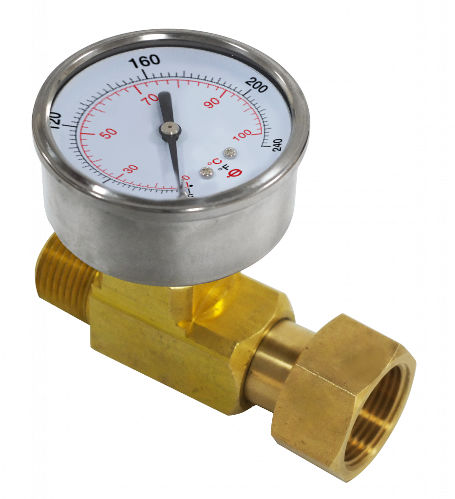 Inline Temperature Gauge